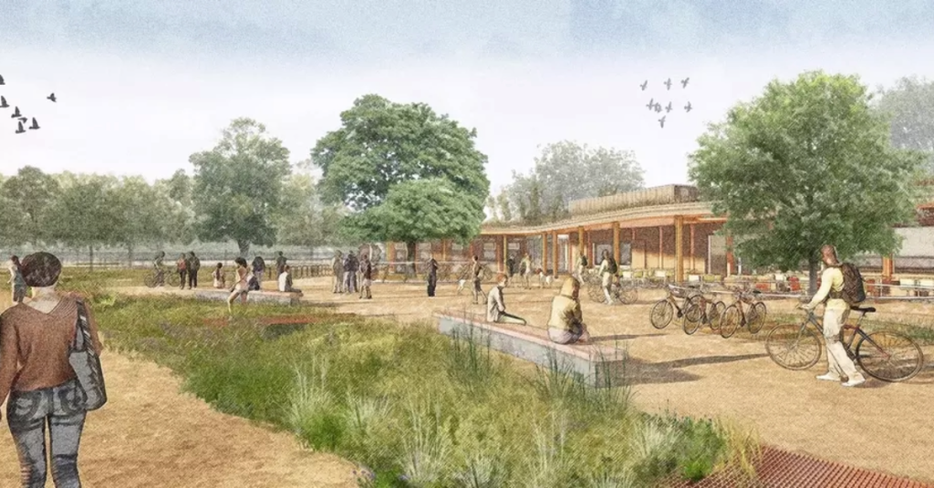 The Royal Parks Roehampton Gate Project in Richmond Park