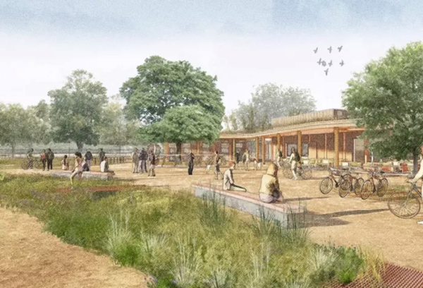 The Royal Parks Roehampton Gate Project in Richmond Park